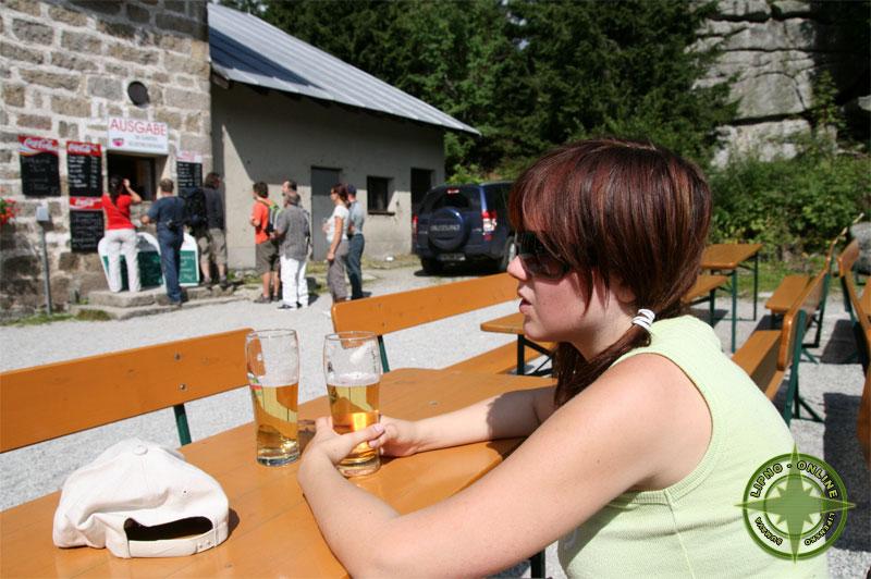 V roce 2008 bylo ndhern poas, <br />take bylo mono se oberstvit na terase restaurace u Tstolinku<br /> - <br />30.8.2008