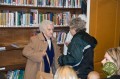 Na oslavy dorazila i dlouholet knihovnice Lillian Schoov, kter nyn ije na Mostecku