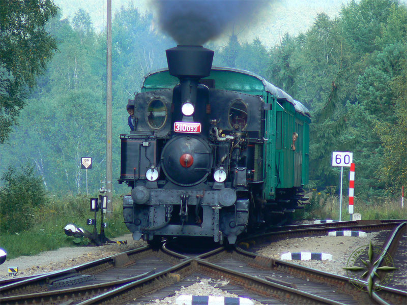 Vlak pijd z Volar do ernho Ke - srpen 2007