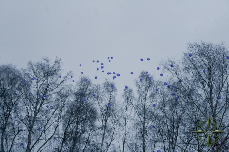 Balónkům se naposledy zamávalo a pak se již utíkalo domů! 