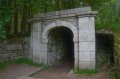 Dolní portál Schwarzenberského plavebního tunelu