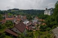 Pohled na městečko Rožmberk
