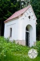 Kaple z počátku 20. století dnes díky odklonění hlavní cesty z Přední Výtoně na Frýdavu<br>stojí ukryta v lese